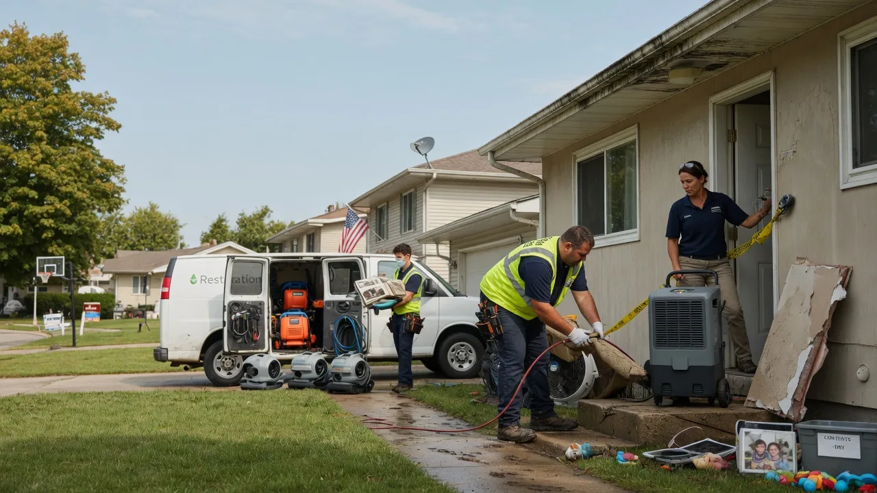 Water Damage Restoration in Saegertown, PA near me